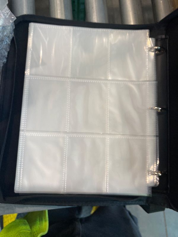 Photo 1 of ***SIMILAR ITEM*** ***READ NOTES*** 9-Pocket Toploader Binder, Clovecat Premium Card Book? Holds 252 Trading Card with 20 Removable Top-loader Sleeves?PU Card Holder Folders,Card Album for MTG, TCG, Yugioh, Game & Sports Cards(Black)