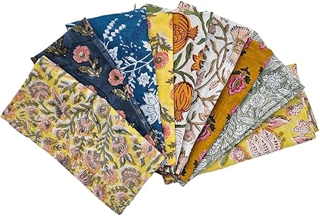 Photo 1 of 0 Pc Assorted Cotton Cloth Napkins Hand Block Print Hand Made Size 18x18 Inch Printed Home Decor Indian Eco Friendly Mix Lot Dinner Napkins