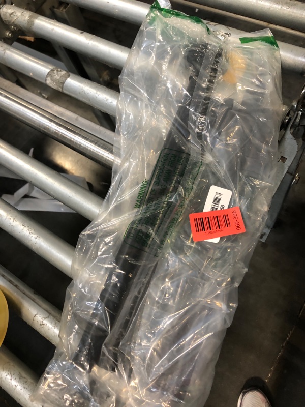 Photo 1 of **MISSING PARTS**
CorkLatta Black Shower Curtain Rod 31 to 80 Inch,1 Inch Diameter Adjustable Spring Tension Stainless Steel Telescoping Rod,Easy Install,No Rust