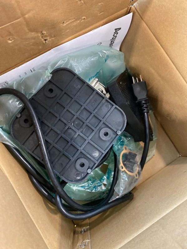 Photo 1 of [MISSING PARTS] Acquaer Portable Electric Utility Water Transfer Pump 1/10 HP with Suction Hose Kit, Low Suction Water Removal for Water Beds, Pools, Rain Barrel, Aquariums, RV