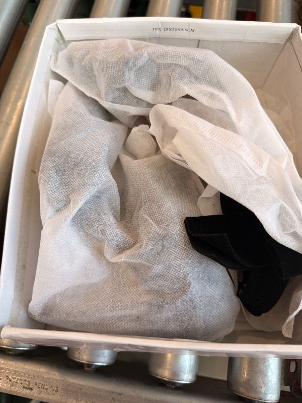 Photo 1 of [One heel is missing cap. Damaged] MAIERNISI JESSI Women's Pointy Toe High Heel Stiletto Big Bowknot Pumps Black 39 - US 7.5
