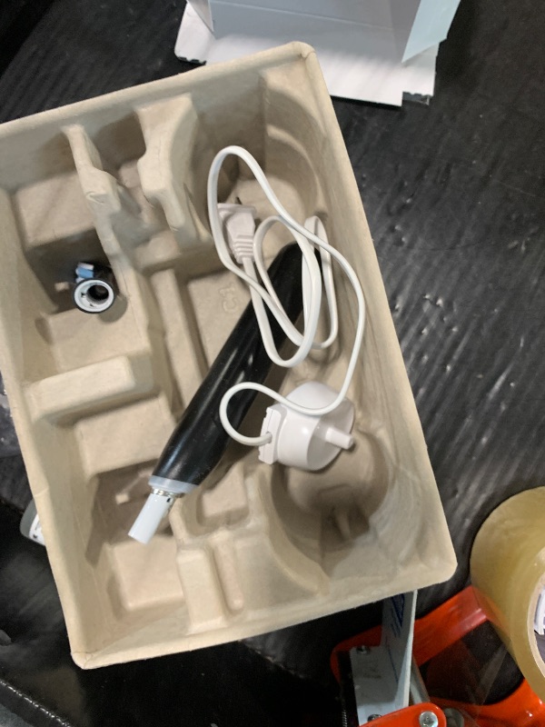Photo 1 of !!!MISSING PARTS!!!!!!!!!!!Oral-B Rechargeable Electric Toothbrush, iO5 Customizable Clean, 5 Cleaning Modes, Visual Pressure Sensor to Protect Gums, Travel Case, Black
