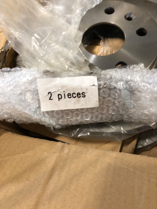 Photo 1 of ***USED****** FINAL SALE!!!RUSTED!!!KAX Front Brake Kit, Carbon Fiber Ceramic Brake Pads and Rotors | Fits Chevrolet Malibu 2013-2015, Malibu Limited 2016, Buick LaCrosse 2012-2016, Buick Regal 2011-2014 2016-2017