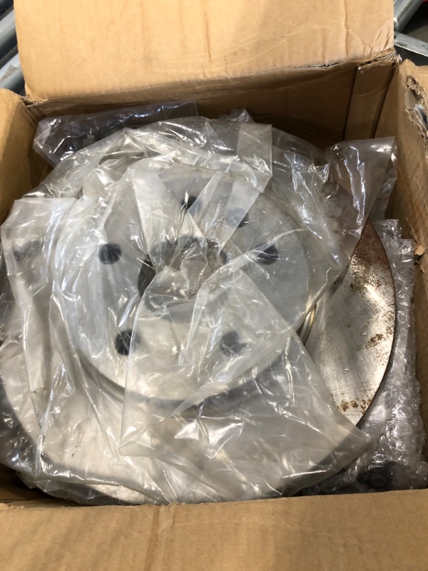 Photo 1 of ***USED****** FINAL SALE!!!RUSTED!!!KAX Front Brake Kit, Carbon Fiber Ceramic Brake Pads and Rotors | Fits Chevrolet Malibu 2013-2015, Malibu Limited 2016, Buick LaCrosse 2012-2016, Buick Regal 2011-2014 2016-2017