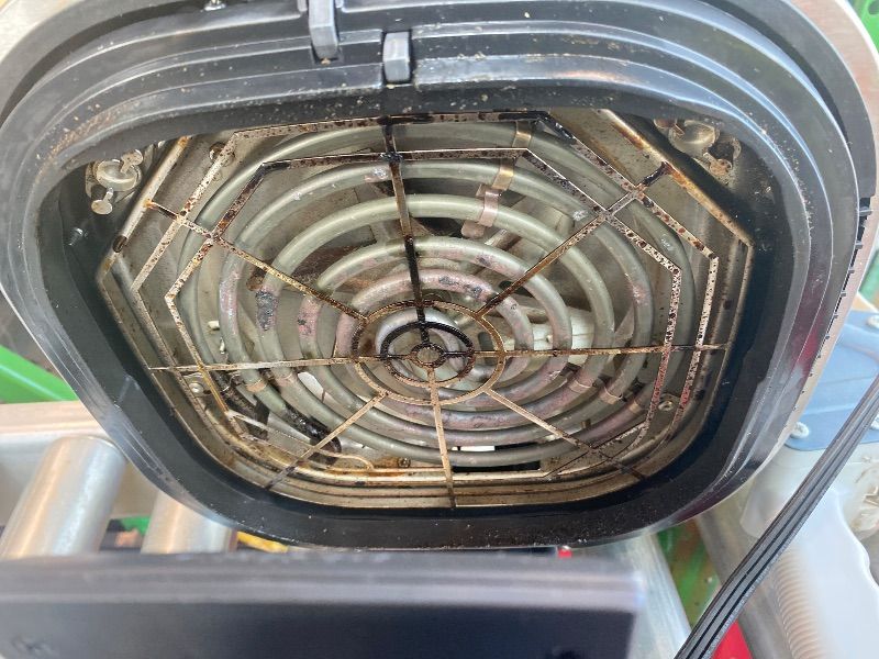 Photo 1 of [MAJOR DAMAGE/USED] [DEFECTIVE ITEM]
Ninja Crispi Pro 6-in-1 Glass Air Fryer | With Nontoxic, 6qt & 2.5qt Containers & Lids | Microwave, Freezer, Dishwasher Safe | 450°F Max Temp | 1800 Watt | Cyberspace | AS101CY