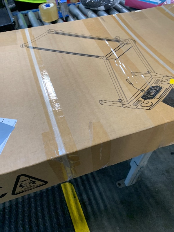 Photo 1 of ***** AS IS ALL SALES FINAL NO RETURNS****Treadmills for Home 3.0HP Quiet Foldable Treadmill with Incline, Portable Walking Pad with Handle Bar, Walking Pad Treadmill for Running and Jogging with 330 LBS Capacity