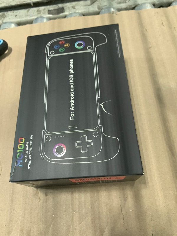 Photo 1 of ?Anti-Drift & Fast-Connect?Wireless Game Controller for iPhone/Android | Hall Joysticks Bluetooth Phone Controller, For Cloud Gaming, Genshin Impact, PUBG, Roblox, Call of Duty Mobile Gamers,White