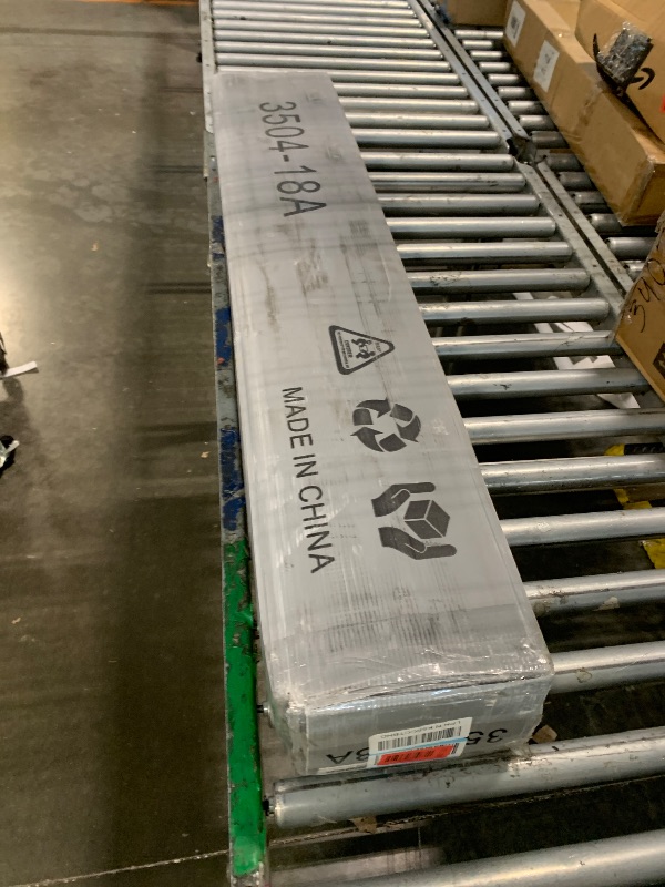 Photo 1 of *****AS IS ALL SALES FINAL NO RETURNS ******Hunlostten 18in High Queen Bed Frame No Box Spring Needed, Heavy Duty Metal Platform Bed Frame Queen Size with Round Corners, Easy Assembly, Noise Free, Black