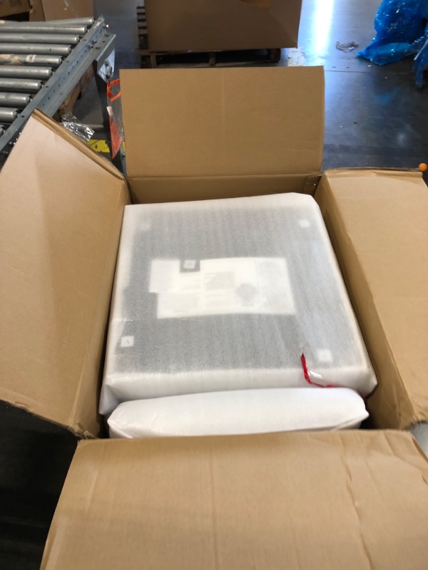 Photo 1 of *** only 1 of 2 boxes**** KISLOT Upholstered Dining Chairs Modern Sidechair Performance Fabric High Back Armlesschair for Diningroom Kitchen,Light Grey,Set of 4(2 Box)