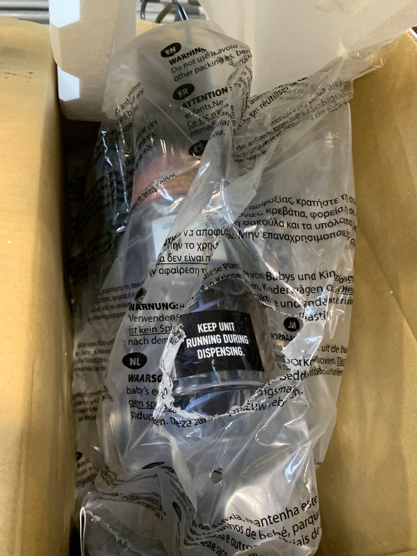Photo 1 of [UNTESTED] [LEAK PRESENT] [CLERK NOTES]  Ninja SLUSHi Frozen Drink & Slushie Machine with RapidChill Technology | 88 oz. Easy Fill Vessel | 5 Preset Programs | Make Margaritas, Frappés, & More | With Dishwasher Safe Parts | Black | FS301