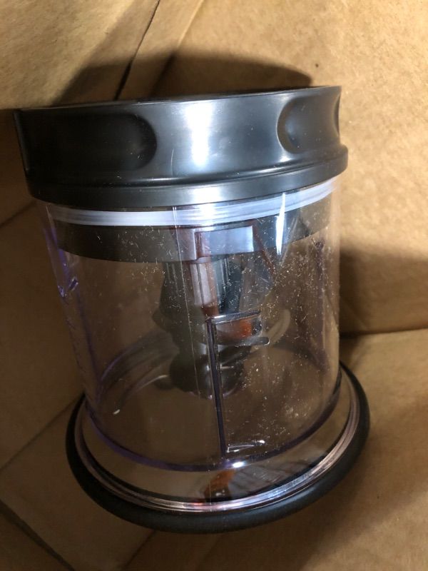 Photo 1 of ** ONLY ONE ** Ninja QB1004 Blender/Food Processor with 450-Watt Base, 48oz Pitcher, 16oz Chopper Bowl, and 40oz Processor Bowl for Shakes, Smoothies, and Meal Prep,Black