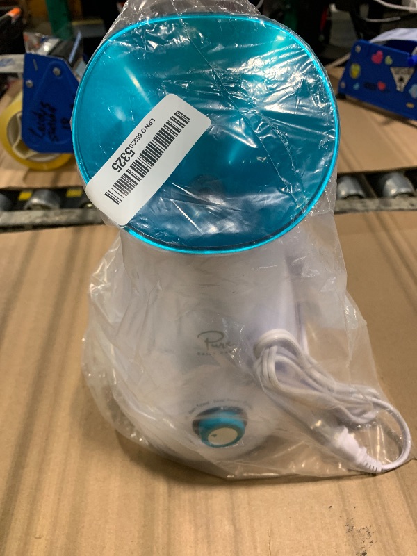 View 2 of *** ONLY FACIAL STEAMER *** Pure Daily Care NanoSteamer Large 3-in-1 Nano Ionic Facial Steamer with Precise Temp Control - Humidifier - Unclogs Pores - Blackheads - Spa Quality - Bonus 5 Piece Stainless Steel Skin Kit (Teal)