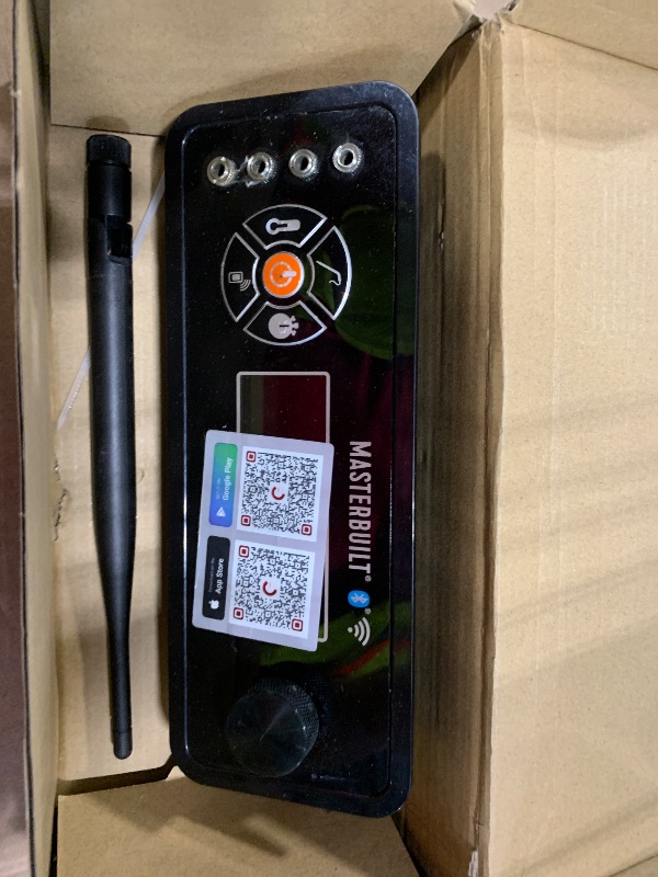 Photo 1 of *** MISING CHARGE ADAPTER *** WiFi Control Board Replacement for Masterbuilt Gravity Series 560/800/1050 Charcoal Grill Smoker, App Thermostat with Winter Mode & Boost, Fits MB20040220 MB20041220, Replace 9904190036 9904200043