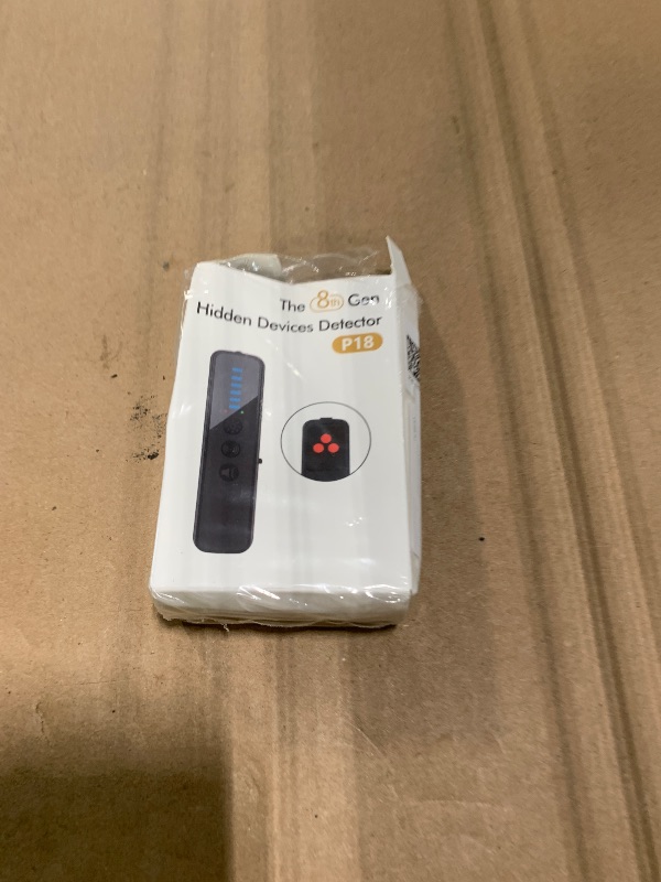 Photo 1 of *** DAMAGE TO THE BOX *** Upgraded Hidden Camera Detector - AI-Powered Anti-Spy Device, GPS Tracker & Bug Detector, Portable RF Signal Scanner for Hotels, Travel, Home & Office (Black)