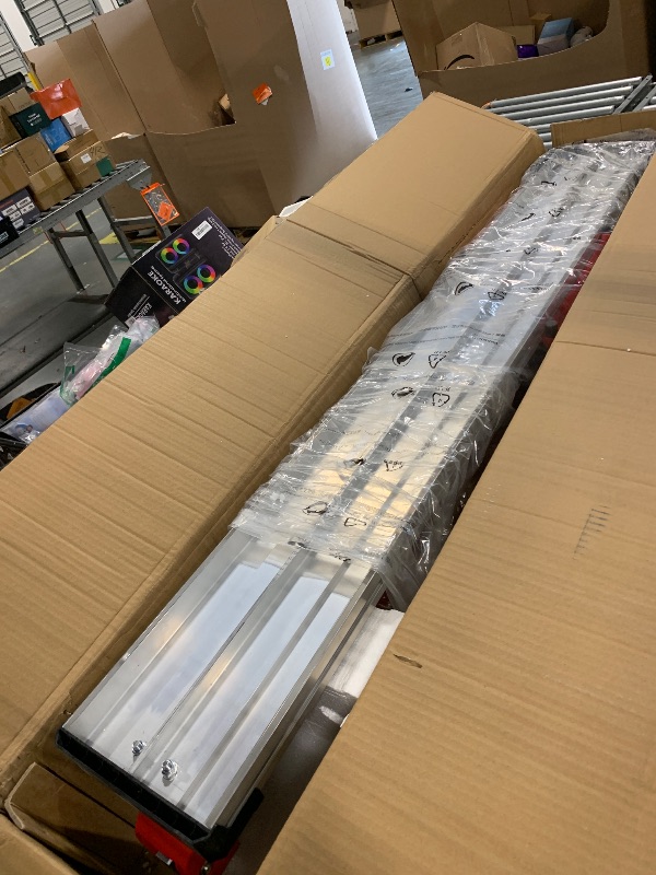 Photo 1 of ** sold as is no refund/return**
SHIJING 48-inch Manual Tile Cutter with Laser Cutting Guide Porcelain Tile Cutter with Split Platen,Double Aluminum Base,Tungsten Carbide Cutting Wheel