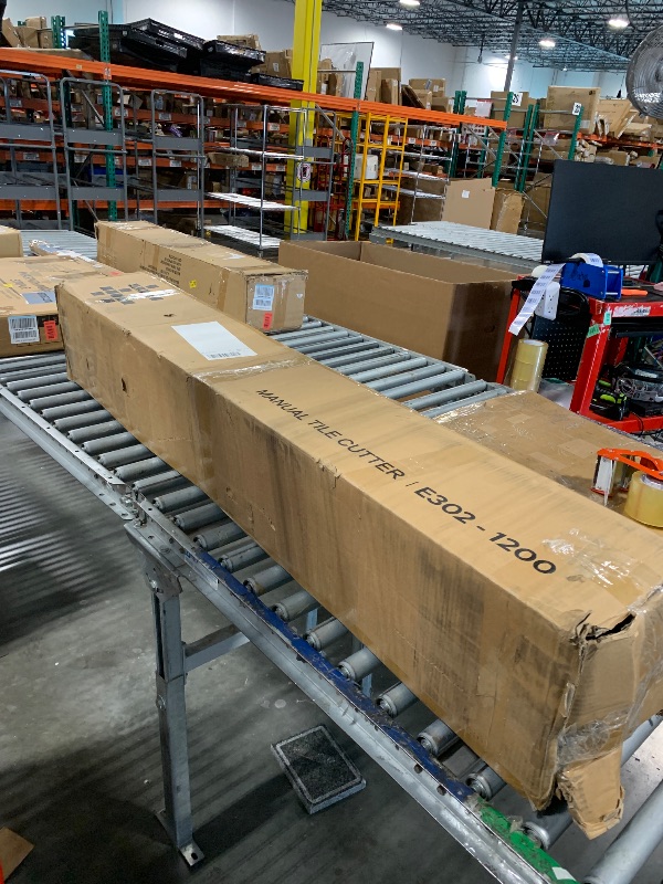 Photo 1 of ** sold as is no refund/return**
SHIJING 48-inch Manual Tile Cutter with Laser Cutting Guide Porcelain Tile Cutter with Split Platen,Double Aluminum Base,Tungsten Carbide Cutting Wheel