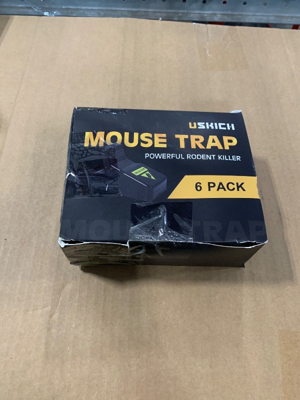 Photo 1 of *** 5 PACK *** 6 Pack Mouse Traps Indoor for Home,Mice Traps for House,Reusable Mouse Trap That Work,Small Mice Catchers for Home Indoor, Quick Set Mousetraps Effective
