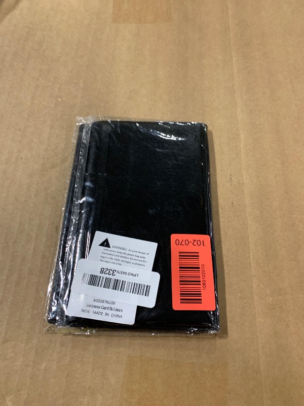 Photo 1 of ** 1 PACK *** Utron 2 Pack Business Card Organizer, 180 Cards Business Cards Holder, Business Card Book, Credit Card Organizer for Men & Women