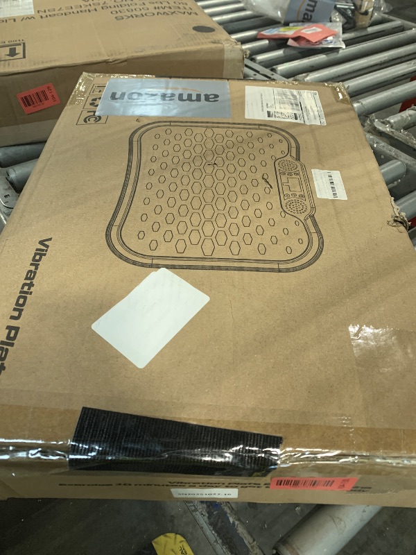 Photo 1 of ****CHECKED 7/11 - AS IS/NO RETURNS - SALE FINAL - FOR PARTS ONLY****Trekora Vibration Plate Exercise Machine, Curved Vibration Plate for Lymphatic Drainage Weight Loss, 400 Lbs Capacity Shake Platform with 250 speeds Full Body Workout Equipment for Home