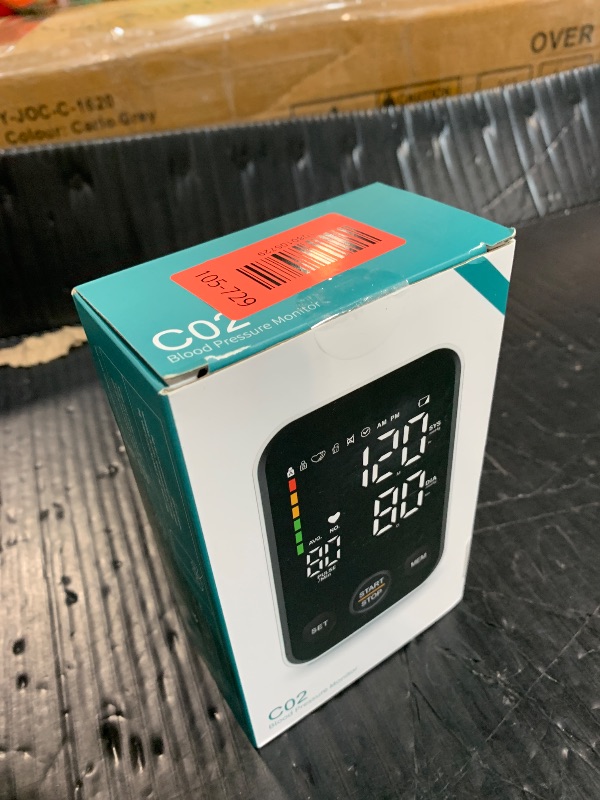 Photo 1 of ***BROKEN, SOLD FOR PARTS*** Oklar Blood Pressure Monitor Upper Arm Monitors for Home Use BP Machine Sphygmomanometer with 2x120 Reading Memory Adjustable Arm Cuff 8.7"-15.7" Large Display with LED Background Light Storage Bag