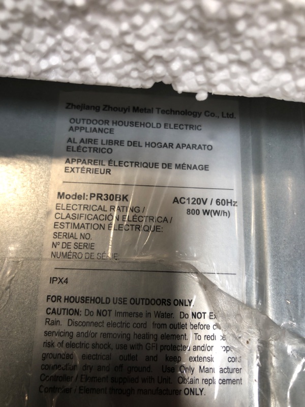 Photo 1 of ***FACTORY SEALED***
EAST OAK Ridgewood Pro 30" Electric Smoker Built-in Meat Probe & Elevated Stand for Outdoors Up to 6× Longer Smokes, Adjustable Side Chip Loader Smoke with 725 sq in Cooking Area, Night Blue