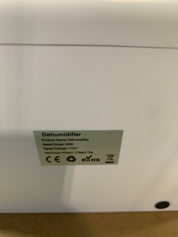 Photo 1 of *** not functional *** Dehumidifier, 98 OZ Water Tank