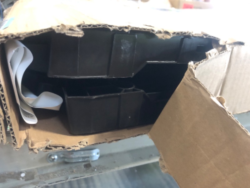 Photo 1 of ***BROKEN, SOLD FOR PARTS***
Keter Marvel Plus 71 Gallon Resin Outdoor Storage Box for Patio Furniture Cushions, Throw Pillows, Garden Tools and Pool Floats, Brown