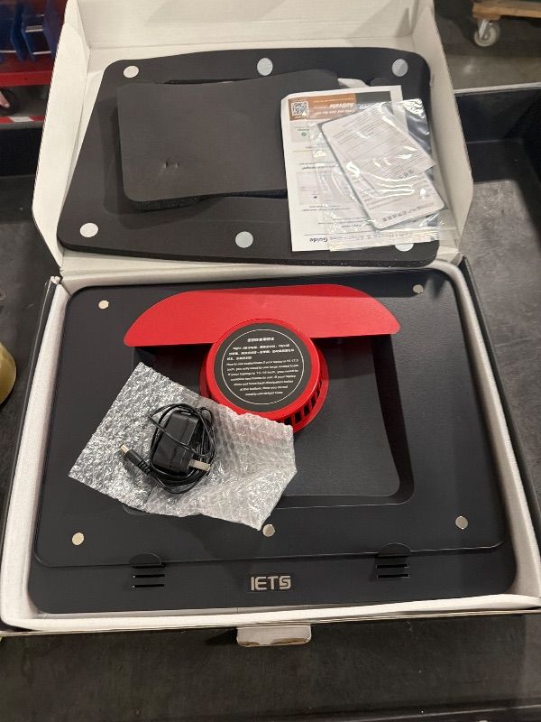 Photo 1 of ** ONLY PARTS ** IETS GT500 Powerful Turbo-Fan (4200 RPM) Laptop Cooling Pad with Infinitely Variable Speed,Seal Foam for Rapid Cooling Gaming Laptop,Dust Filter for Protect Laptop,13-17.3inch Laptop Cooler