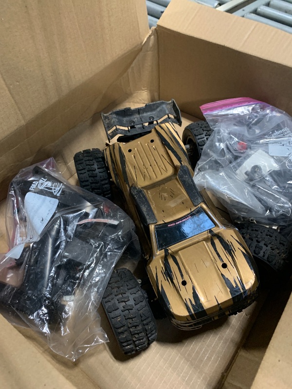 View 3 of ***ITEM IS DIRTY*** ***USED*** HYPER GO H14BM V3 1/14 Brushless RC Cars for Adults Fast 50 mph, RC Trucks 4X4 Offroad Waterproof, Electric Powered High Speed RC Car, Fast Extreme RC Truggy with 3S Battery for Snow Sand