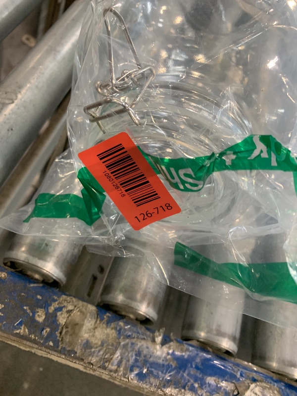 Photo 1 of ** damaged lid*** Folinstall Gallon Glass Jar with Airtight Lid - Large Mason Jar for Pickled Eggs, Kombucha, Limoncello, Sun Tea (Extra Gasket)