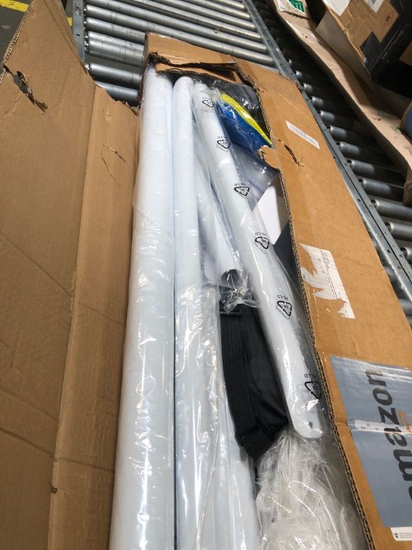 Photo 1 of !!SIMALAR TO PHOTO NOT EXACRT!!!!!!FINAL SALE!! Soccer Goal 12×6, 8×6 and 6×4 FT Soccer Goals for Backyard, 2"Diameter Steel Soccer Goal for Kids and Adults Large soccer goal Powder Coated Galvanized Steel Post With Soccer Target Net for Training