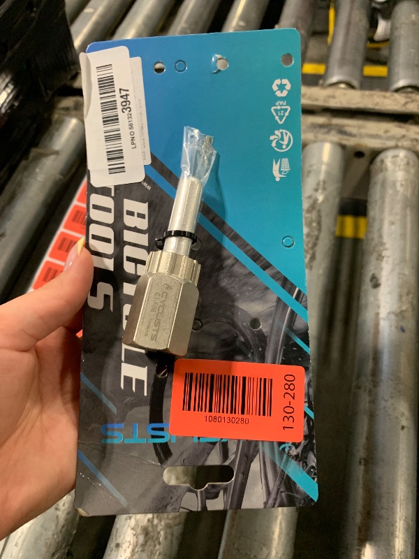 Photo 1 of *** missing parts***Bike Cassette Removal Tool Kit-Bicycle Sprocket Removal Tools- Chain Whip & Lockring Tool With 5mm/12mm Guide Pin For SHIMANO HG Freewheel Cassette (CT-F04+F06-12)