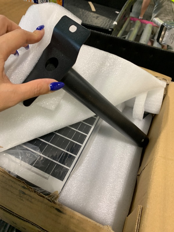 View 2 of ** sold as is no refund/return**
Jadisi 2026 New Solar Street Light, Solar Street Lights Outdoor Waterproof Dusk to Dawn 7000K LED Security Flood Light with Motion Sensor and Remote Control for Pathway, Entryway & Yard