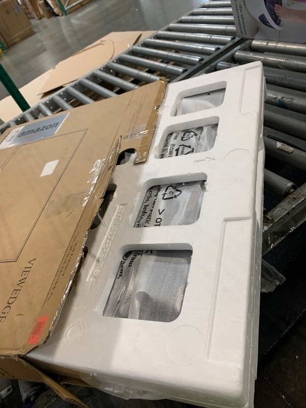 Photo 1 of ****DAMAGED SCREEN*** Viewedge Gaming Monitor 27 inch 180hz (Supports 144hz/165hz) 1ms, 110% sRGB with HDR 10 | 1080p IPS Screen, DP HDMI, Built-in Speakers, Support Freesync and Wall Mount