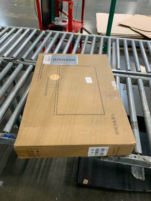 Photo 1 of ****DAMAGED SCREEN*** Viewedge Gaming Monitor 27 inch 180hz (Supports 144hz/165hz) 1ms, 110% sRGB with HDR 10 | 1080p IPS Screen, DP HDMI, Built-in Speakers, Support Freesync and Wall Mount