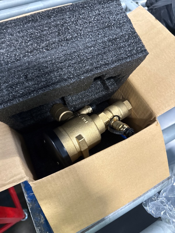 Photo 1 of ?UPC® Certified?3/4" Pressure Vacuum Breaker Assembly, Metal Top Cover, Thickened Brass Backflow Preventer Valve, Anti-Siphon Valves for Irrigation and Outdoor Sprinkler Systems, MAX 400PSI