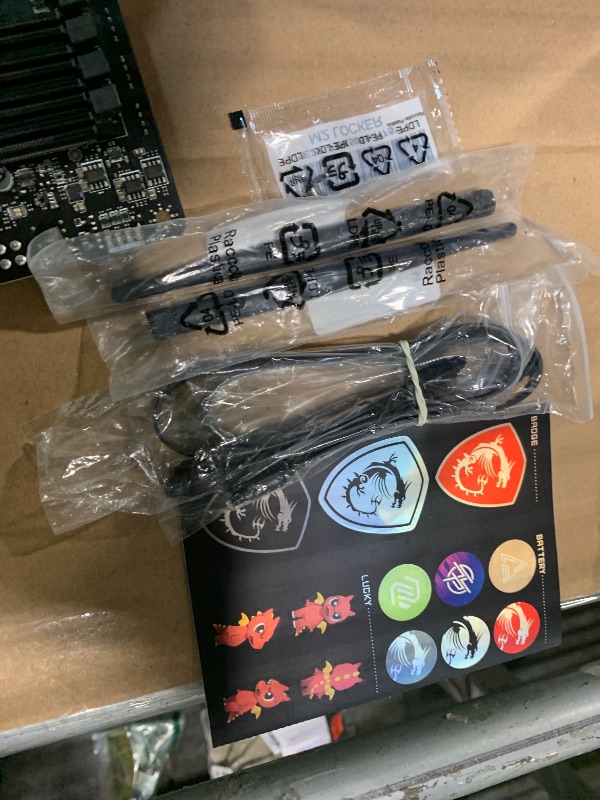 Photo 1 of ***Bent pins*** MSI B760M Project Zero Gaming Motherboard (Support 14th/13th/12th Gen Intel Processors, LGA 1700, DDR5, PCIe 5.0, M.2 Slots, 2.5Gbps LAN, USB 3.2 Gen2, HDMI/DP, Wi-Fi 6E, Bluetooth 5.3, mATX)