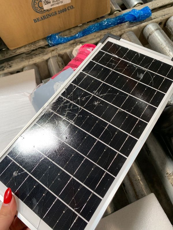 Photo 1 of ***DAMAGE SOLAR PANEL*** Solar Bug Zapper Outdoor, 4500V Waterproof Mosquito Zapper with 10W Solar Panel, Cordless Rechargeable Electric Fly Zapper, Mosquito Killer Lamp with Auto Sensor for Patio, Backyard, Garden, Camping