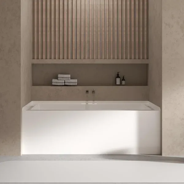 Photo 1 of ***PICK UP WITH TRUCK*** ***VERY LARGE ITEM*** 60 Inch Acrylic Rectangular Alcove Soaking Bathtub, Rectangle 60-Inch X 32-Inch Alcove Bath PHO_154OZAPU_FYH1127