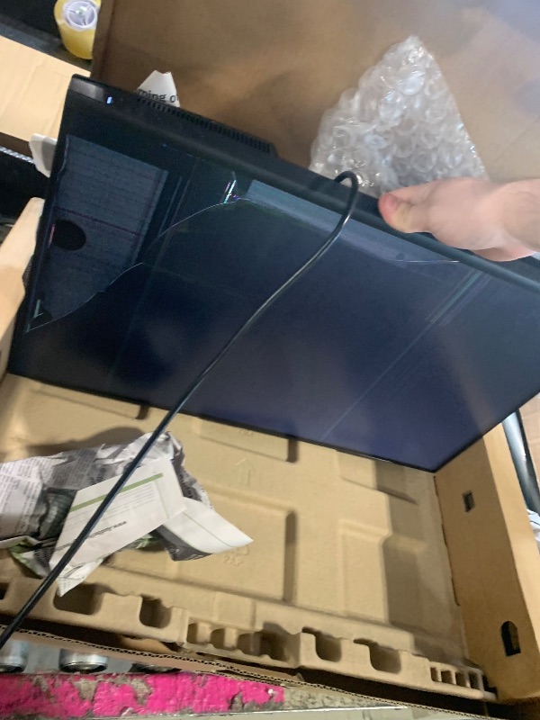 Photo 1 of ***BROKEN, SOLD FOR PARTS*** Dell 27 Monitor - SE2726H - 27-inch FHD (1920x1080) 144Hz 1ms Display, in-Plane Switching (IPS) Technology, AMD FreeSync™, TÜV 3-Star 2X HDMI, Tilt