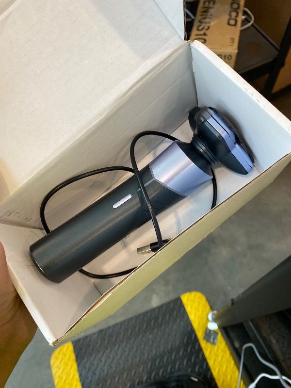 Photo 1 of ***BROKEN, SOLD FOR PARTS*** Electric Razor for Men: 3-in-1 Shaver with Hair Clipper and Nose Hair Trimmer, 10000 RPM High Speed Motor, Vivid Blue