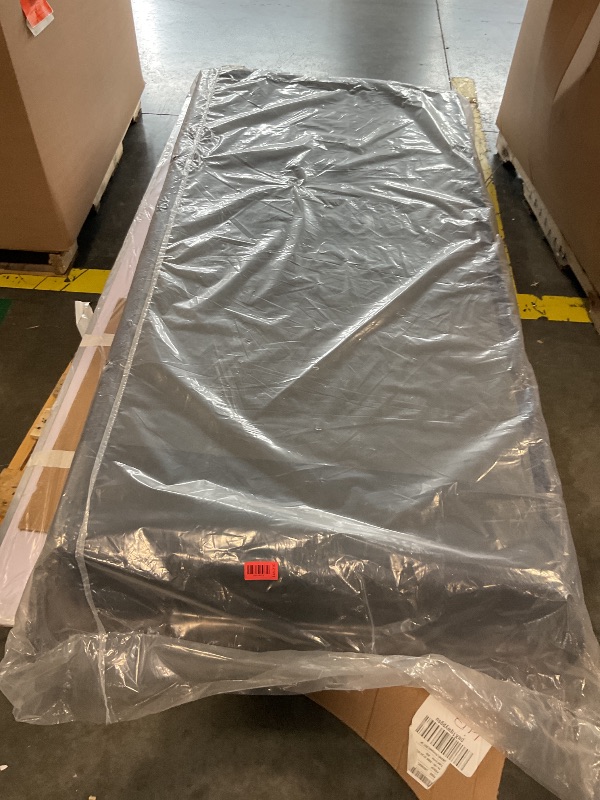 Photo 1 of ***** AS IS ALL SALES FINAL NO RETURNS******Standard twin Mattress Foundation - Flat Box Spring Alternative with Wood & Steel Support, Durable Bed Base for Added Height