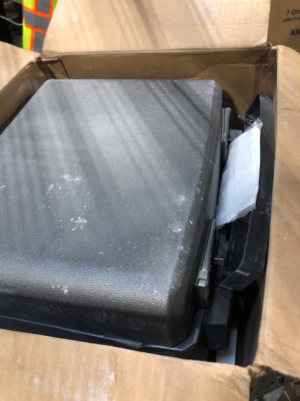 Photo 1 of !!!USED DIRTY!!FINAL SALE!!!SentrySafe Black Fireproof and Waterproof Safe, File Folder and Document Box with Key Lock, Ex. 14.3 x 15.5 x 13.5 inches, HD4100