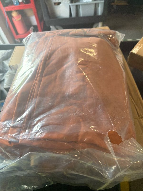 Photo 1 of *****NO COMFORTER*****MaiRêve Embroidery Comforter Set, Boho Farmhouse Western Bedding Set, All Season Bed in A Bag Comforter Set with Sheets, Pillowcases & Shams, Burnt Orange King 7 Pieces
