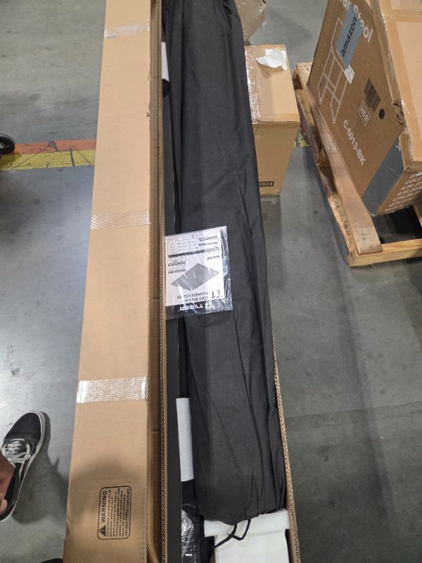 Photo 1 of ***MISSING CLAMPS*** Tyger Auto T1 Soft Roll-up Truck Bed Tonneau Cover Compatible with 2015-2026 Ford F-150 | 6.5' (79") Bed | TG-BC1F9030