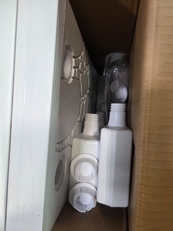 Photo 1 of ***WHITE*** XtremepowerUS Universal Multi Purpose 2-Step Spa Hot Tub Pool Outdoor Indoor Camper RV Deck Steps Sided Step for Porch, Patio, Deck, Bathtub, Swimming Pool Mocha