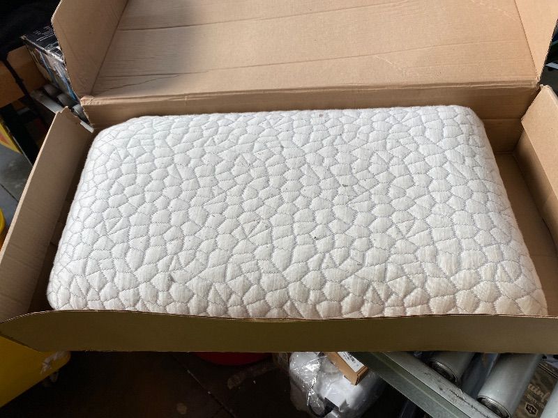 Photo 1 of [VERY USED PILLOW!] LONG Pillow - Medium Loft - Cooling Gel Neck and Side Sleeper Pillow, Weightless Medium Feel