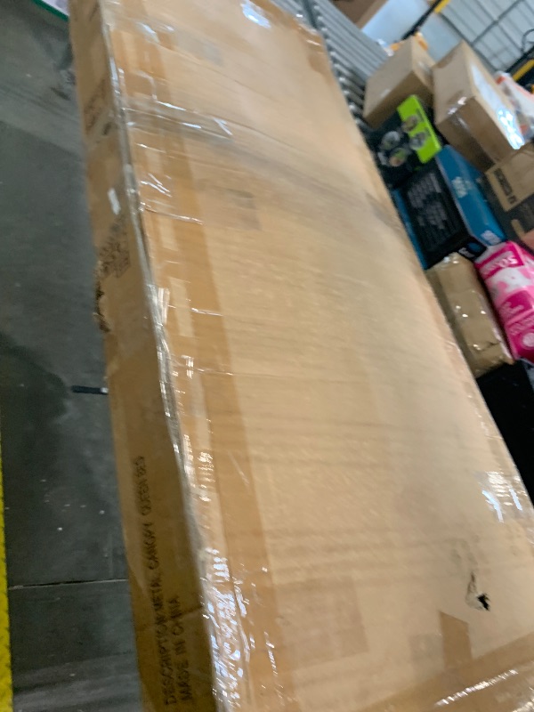 Photo 1 of ***PINK***Canopy Queen Bed Frame Platform Heavy Duty Steel Slat and Support with Headboard and Footboard No Box Spring Required?White