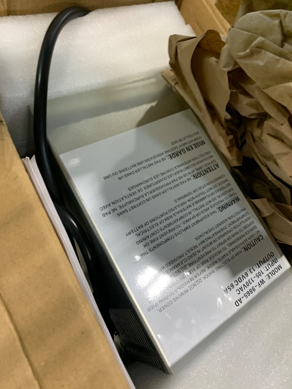 Photo 1 of ??????? WF-9865-AD 65 Amp RV Power Converter Charger, Replace for RV Camper WF-9800 Series, WF-9865, WF-9865-AD, for Lead-Acid/Lithium Battery Three-Stage Charge Rv Converter 65 Amp