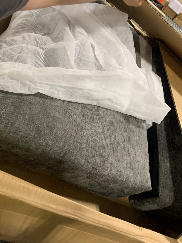 Photo 1 of ***PARTIAL SET***LINSY 54" Pull Out Couch with Charging Station, Small Sleeper Sofa Bed with Cup Holder, 3 in 1 Convertible Loveseat Sleeper Couch for Apartment, Dorm Room, Bedroom and Small Space, Gray